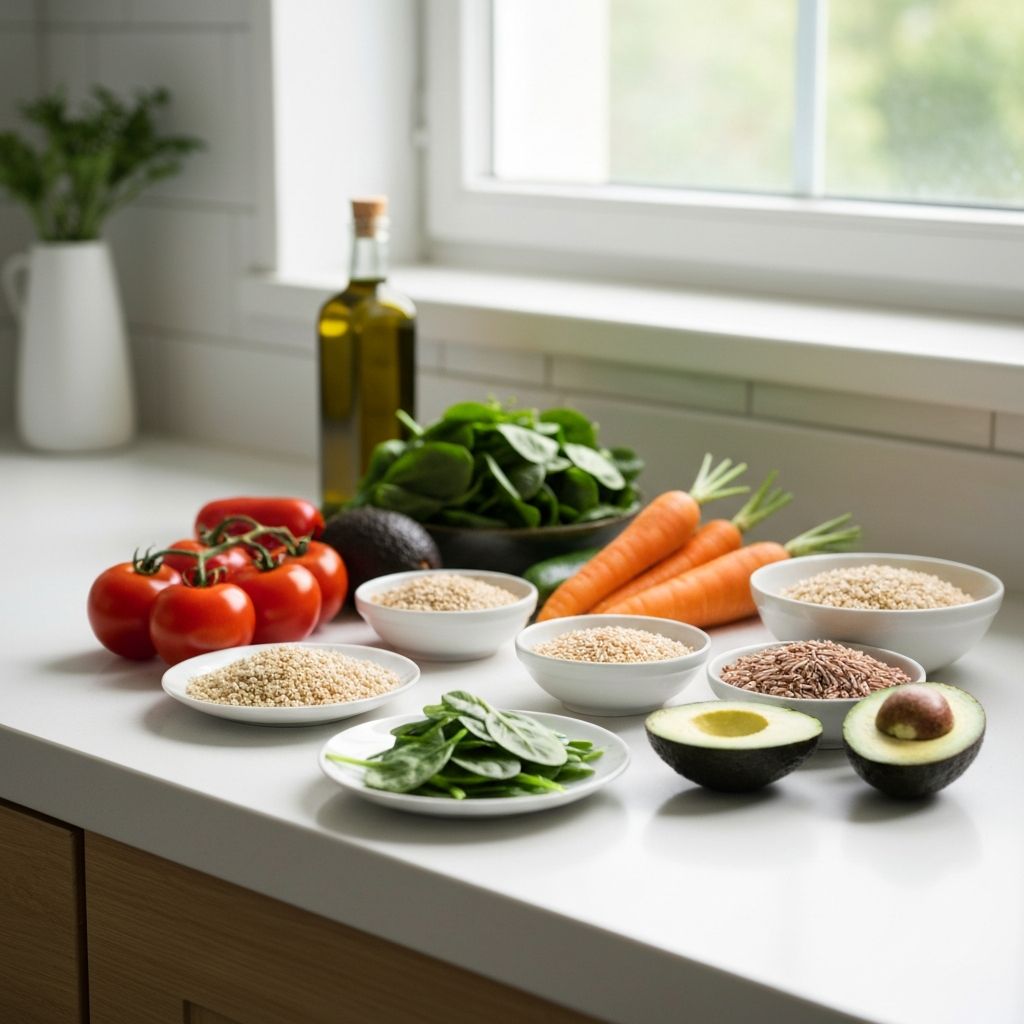 Healthy meal preparation